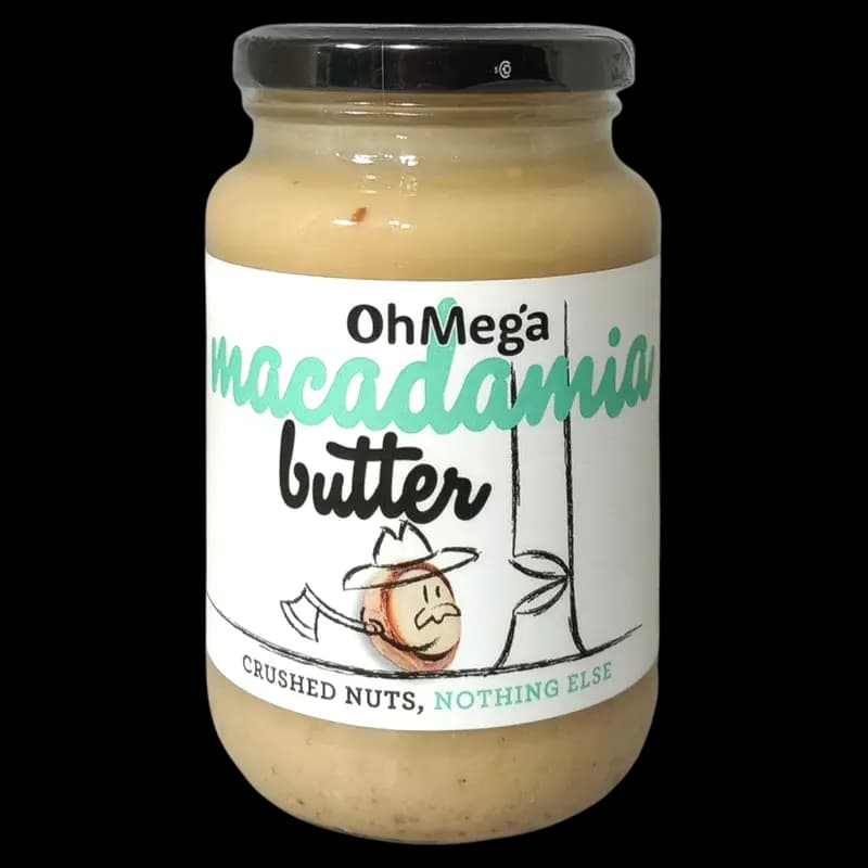 Oh Mega Macadamia Butter 375g x 1 - 6009879777017 (#1)