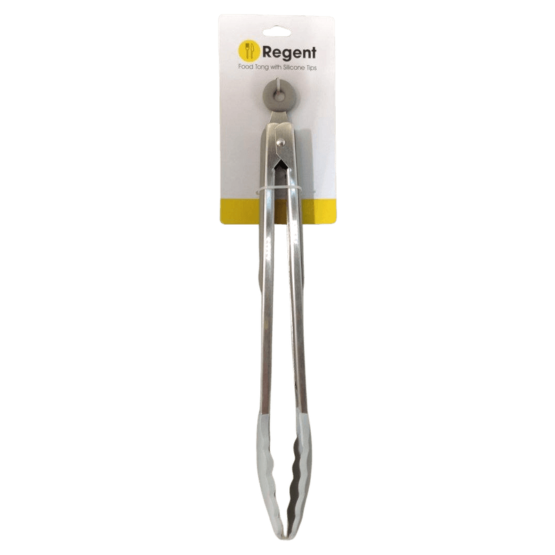 Tong Food Silicone S/S 340x35x40mm Regent x 1