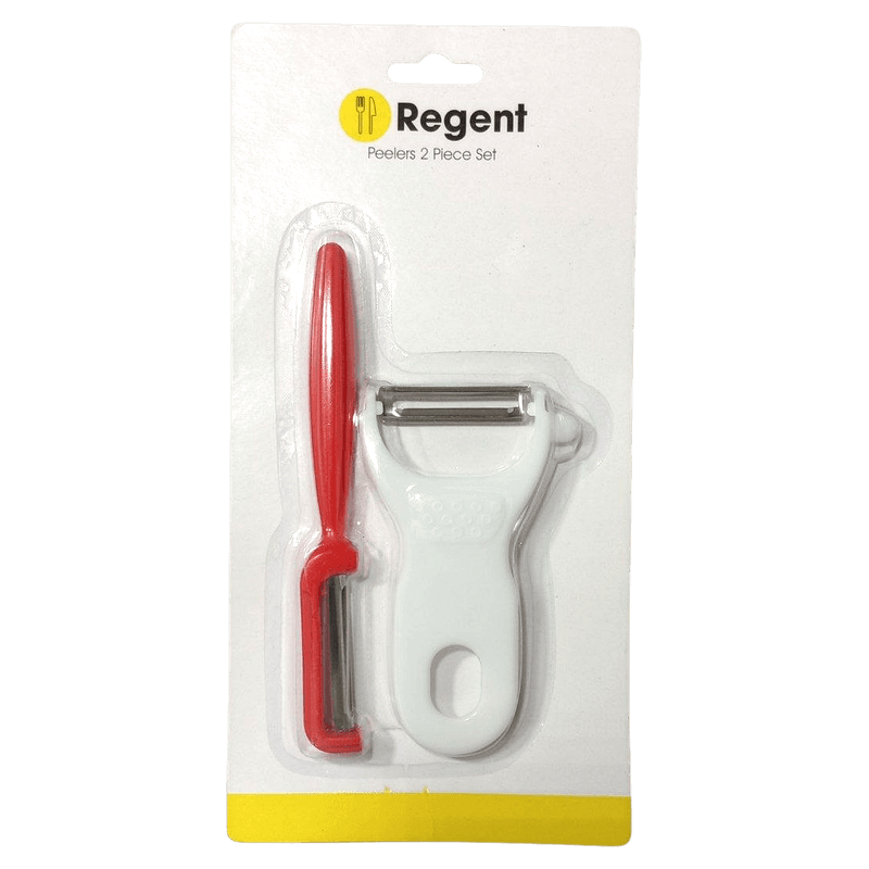 Peeler Kitchen Vegetable 2pc Regent x 1