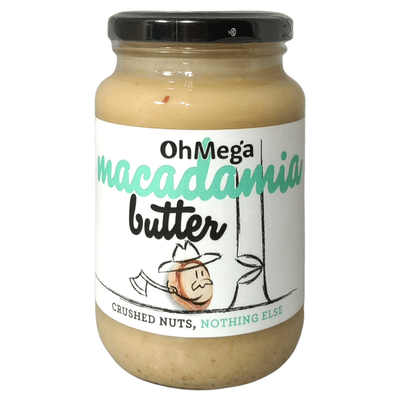 Oh Mega Macadamia Butter 375g x 1