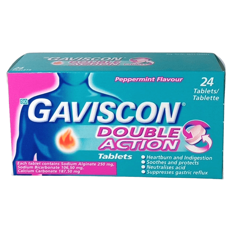 Gaviscon Plus Peppermint 24's x 1