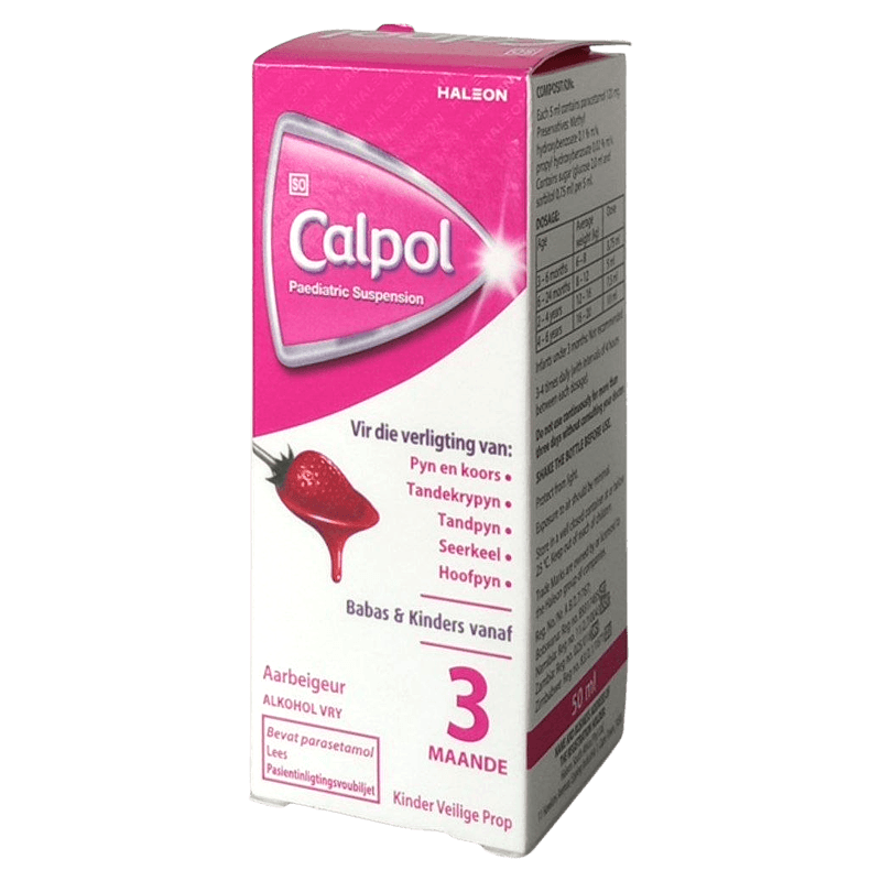 Calpol 50ml Paediatric Suspension x 1