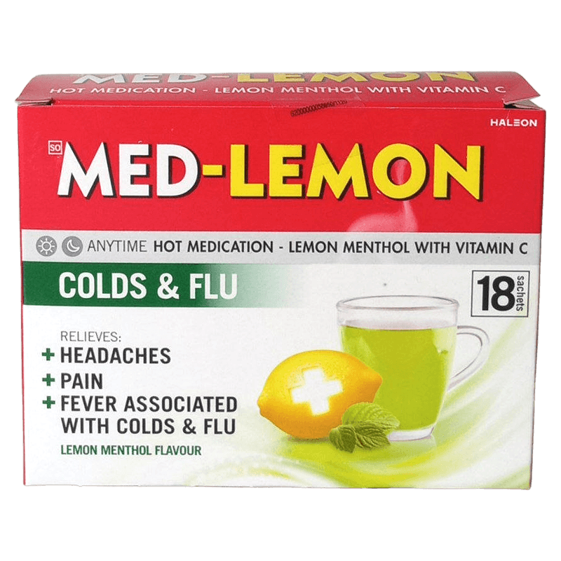 Med Lemon 6.1g  Menthol 18's x 1