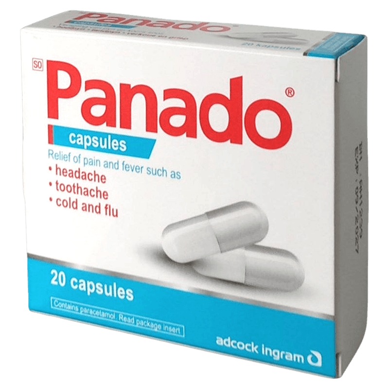 Panado Capsuals 20's x 1