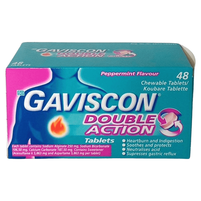 Gaviscon 48's Peppermint Tablet  x 1
