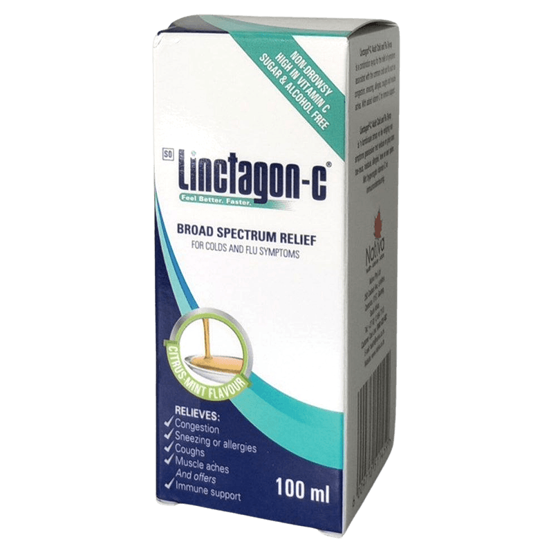 Linctagon 100ml Cold & Flu Sachets Adult x 1