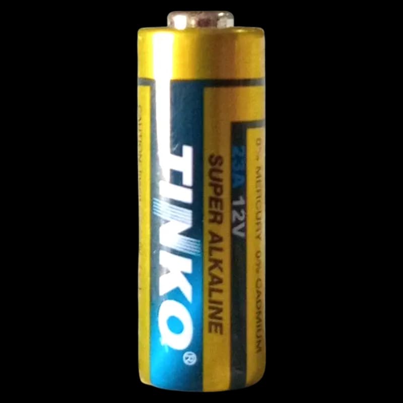 Battery Alkn 12V A23 LRV08 52mah Tinko x 1 - BATA23LRV080 (#1)