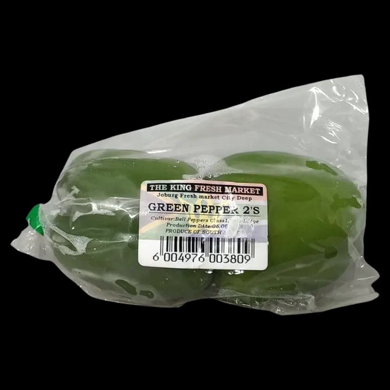 Pepper Green 2'S Punnet - 20000006241 (#1)