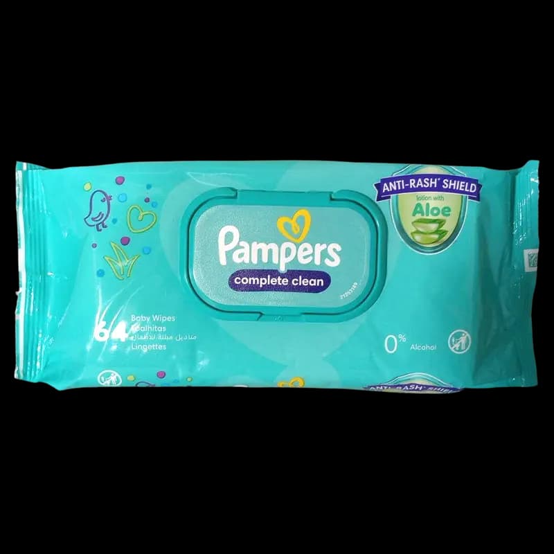 Baby Wipes Pampers 64's x 1 - 4015400439110 (#1)