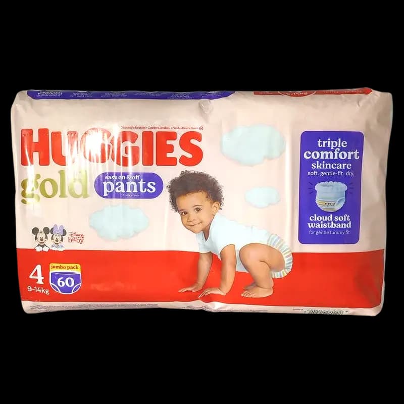 Nappies 60'S Huggies Pants No.4 x 1 - 6001019913040 (#1)