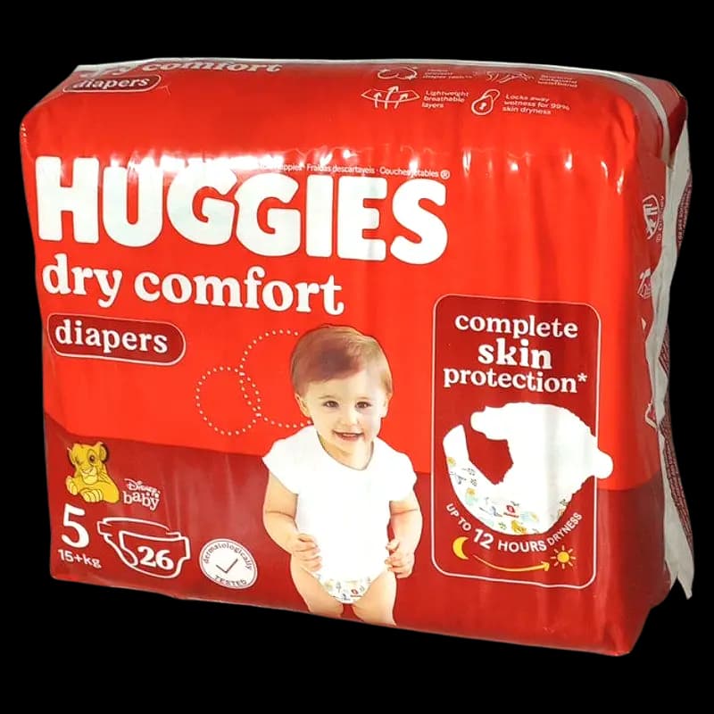 Nappies 26's Huggies No5 Dry Comfort x 1 - 6001019912708 (#1)