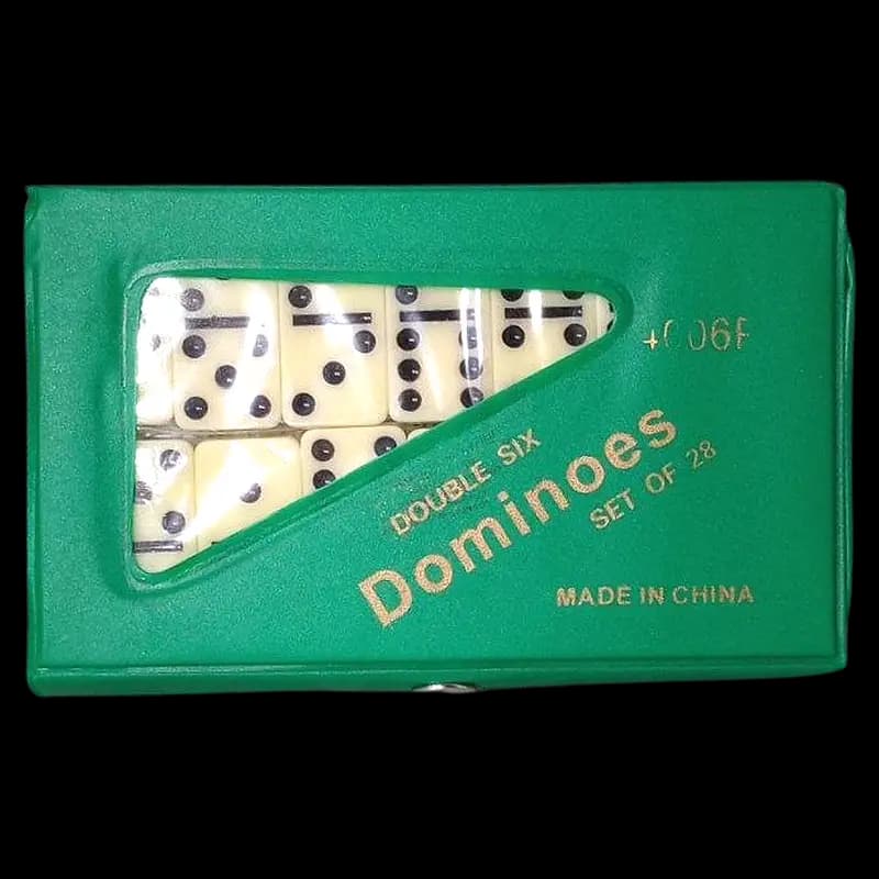 Dominoes Game Ivory 5mm x 1 - 6001023332691 (#1)