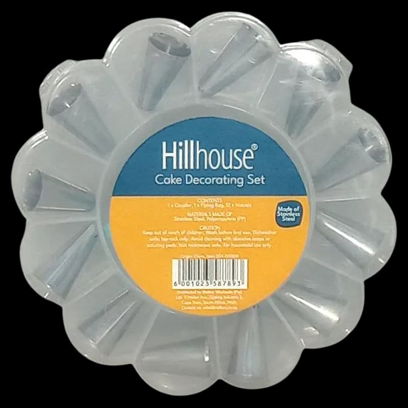 Icing Bag & Nozzle Set 12pc x 1 - 6001023587893 (#1)