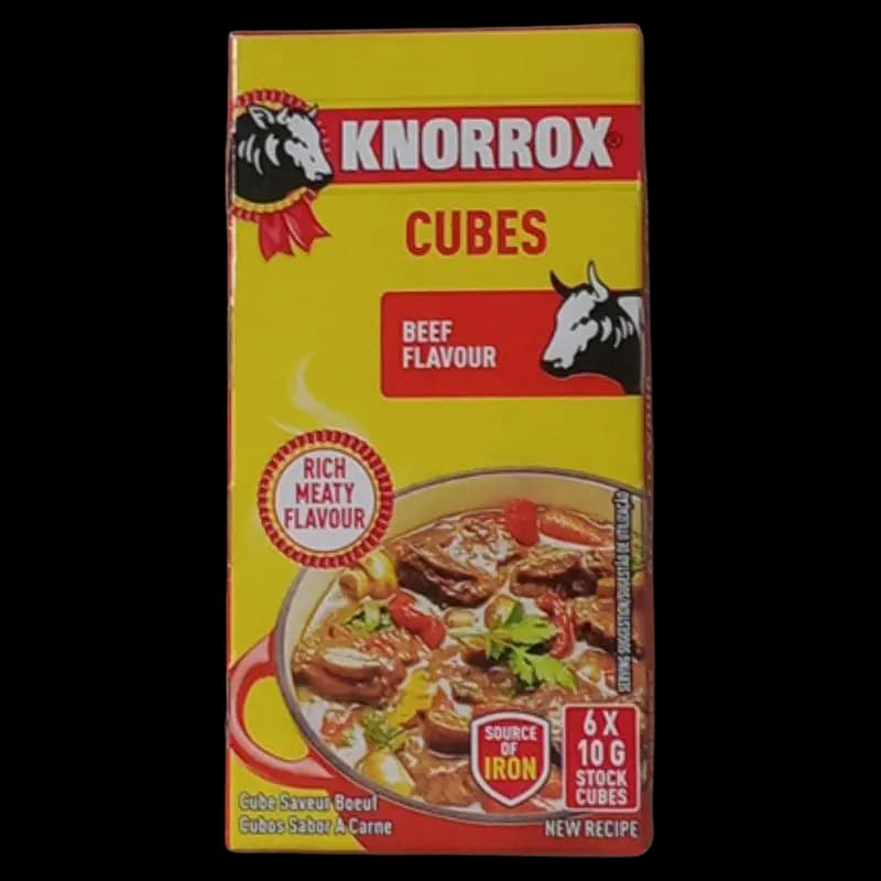 Knorrox Stock Cubes Beef 60g x 1 - 6001038061753 (#1)