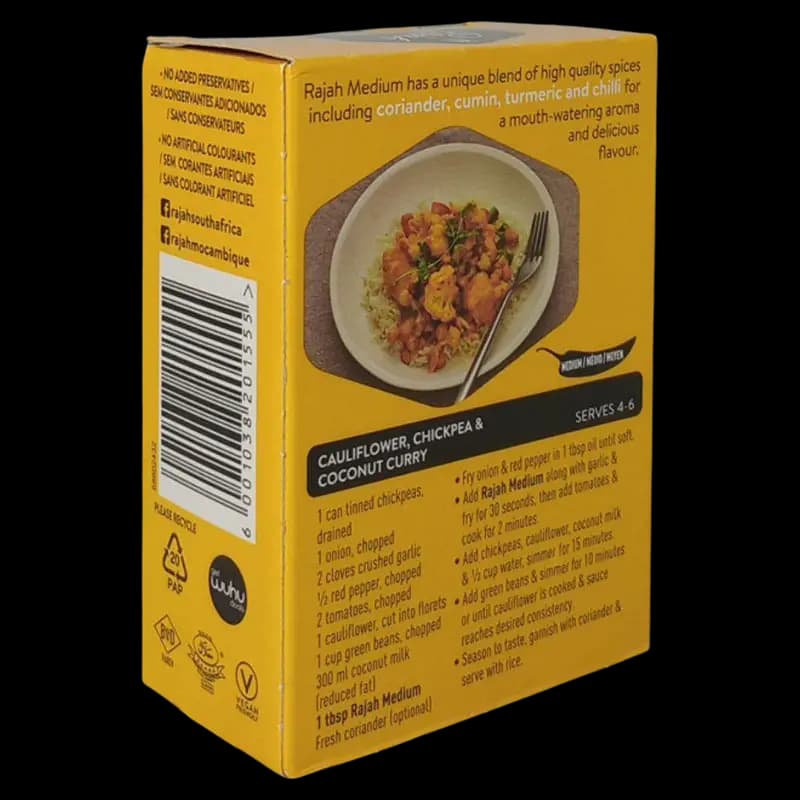 Curry Spice 100g Rajah Medium x 1 - 6001038201555 (#2)