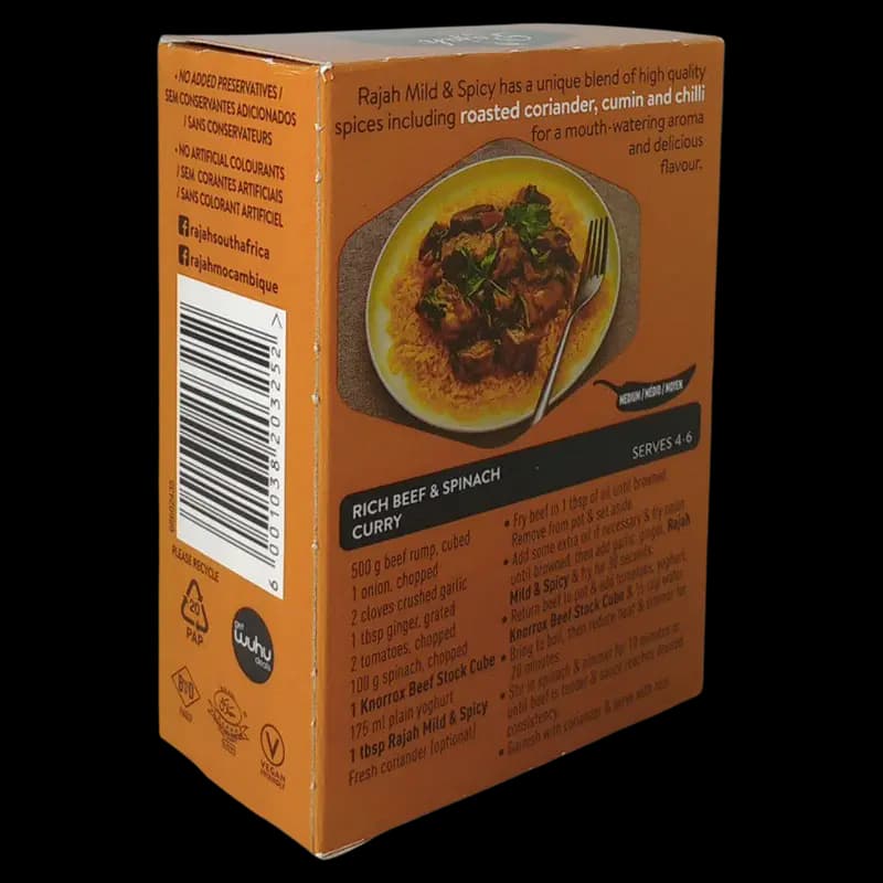 Curry S 100g Rajah Mild & Spicy x 1 - 6001038203252 (#2)