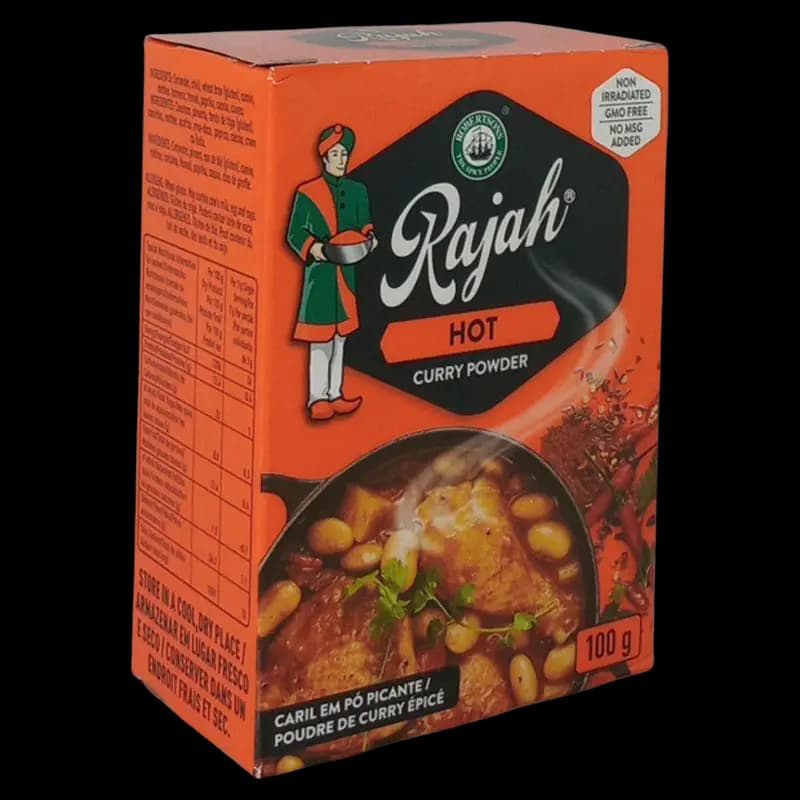 Curry S 100g Rajah Hot x 1 - 6001038204556 (#1)