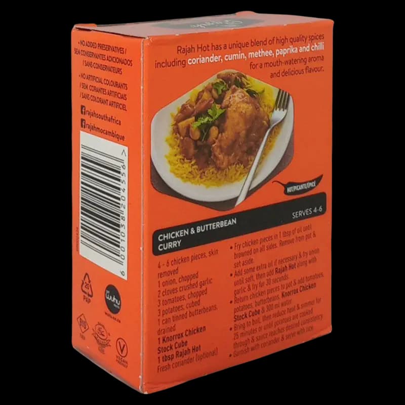 Curry S 100g Rajah Hot x 1 - 6001038204556 (#2)