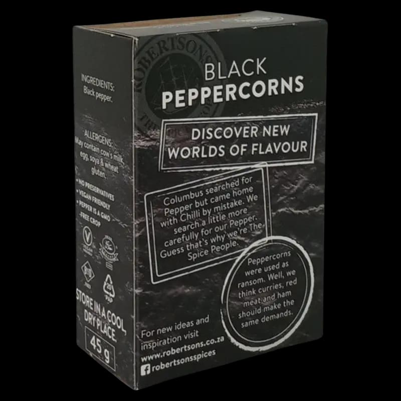 Spice 45g Whole Black Pepper x 1 - 6001038246150 (#2)