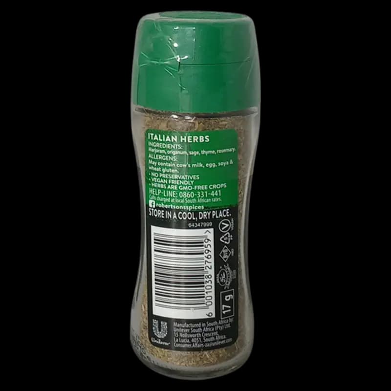 Spice 17g Italian Herb Rob Bottle x 1 - 6001038276959 (#2)