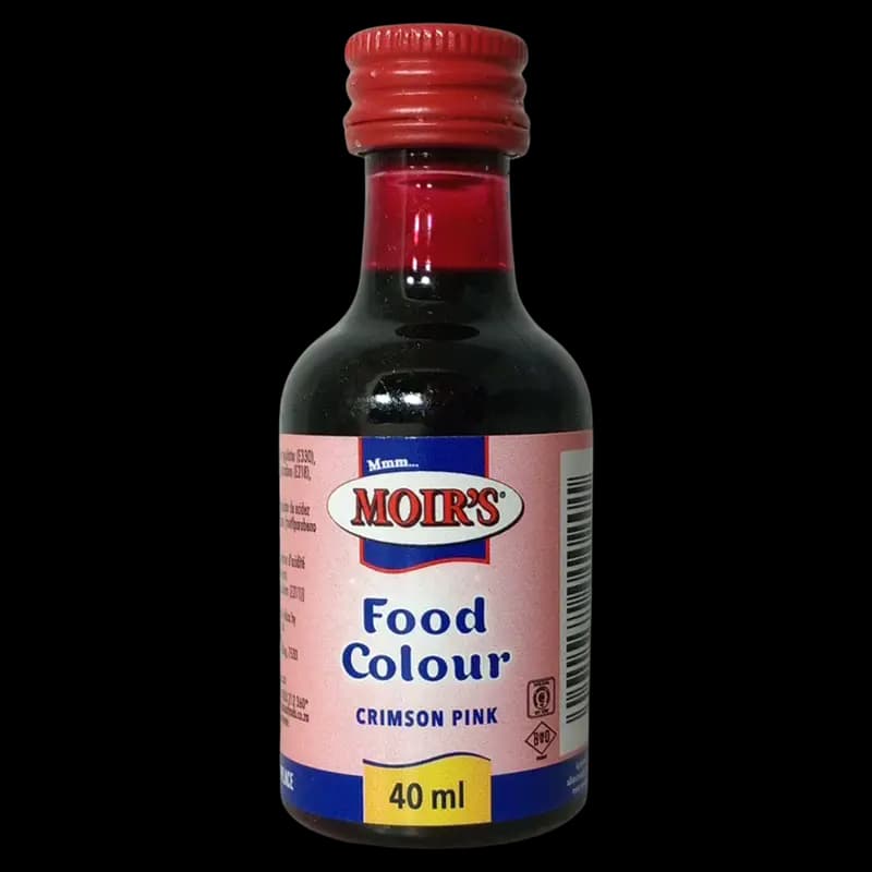 Food Colouring Pink 40ml Moirs x 1 - 6001052010201 (#1)