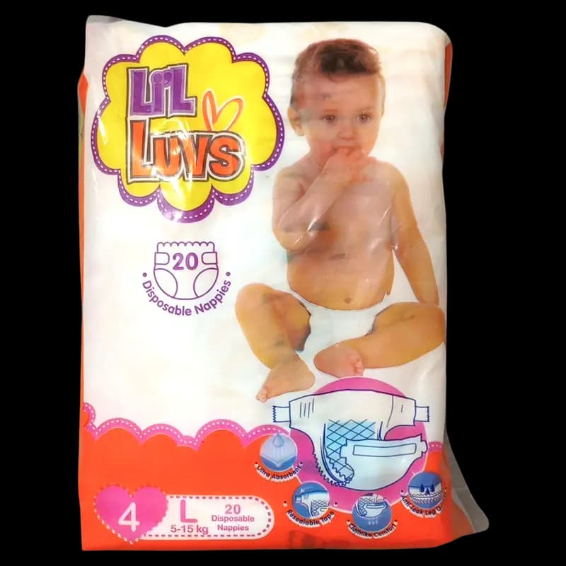 Nappies 20's Lil Luv Large x 1 - 6001064000634 (#1)