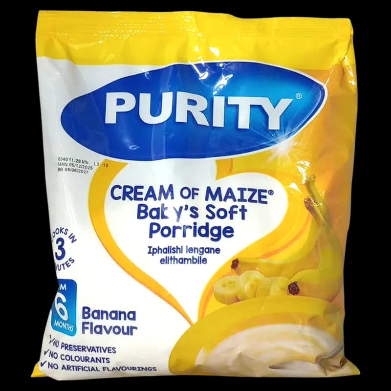 Purity 400g Cream Maize Banana x 1 - 6001059953815 (#1)