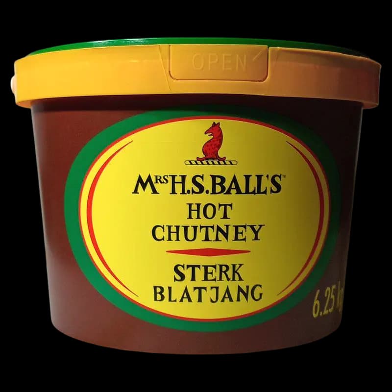 Chutney 6.25kg Mrs Bal Hot x 1 - 6001081004196 (#1)
