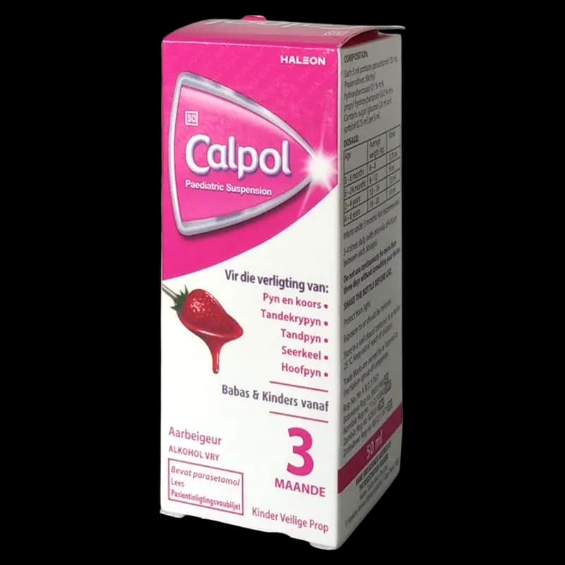 Calpol 50ml Paediatric Suspension x 1 - 6001076820008 (#1)