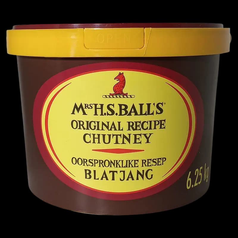 Chutney 6.25kg Mrs Bal Org x 1 - 6001081004189 (#1)
