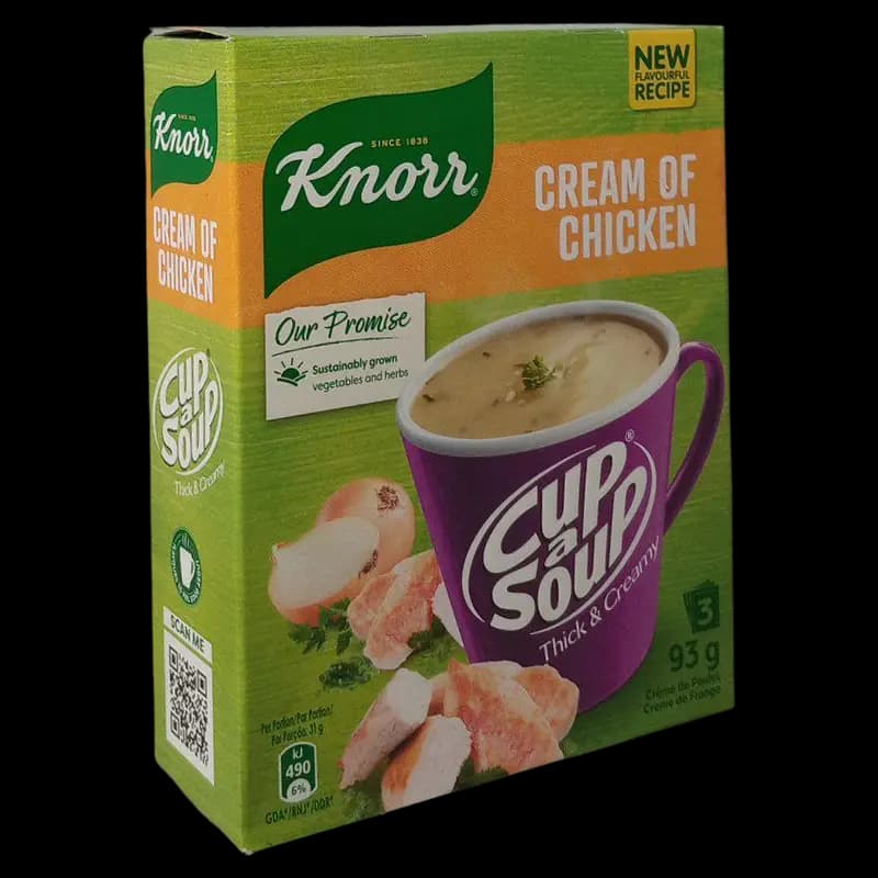 Soup 93g CaSoup Chicken Cream Th Knorr x 1 - 6001087302753 (#1)