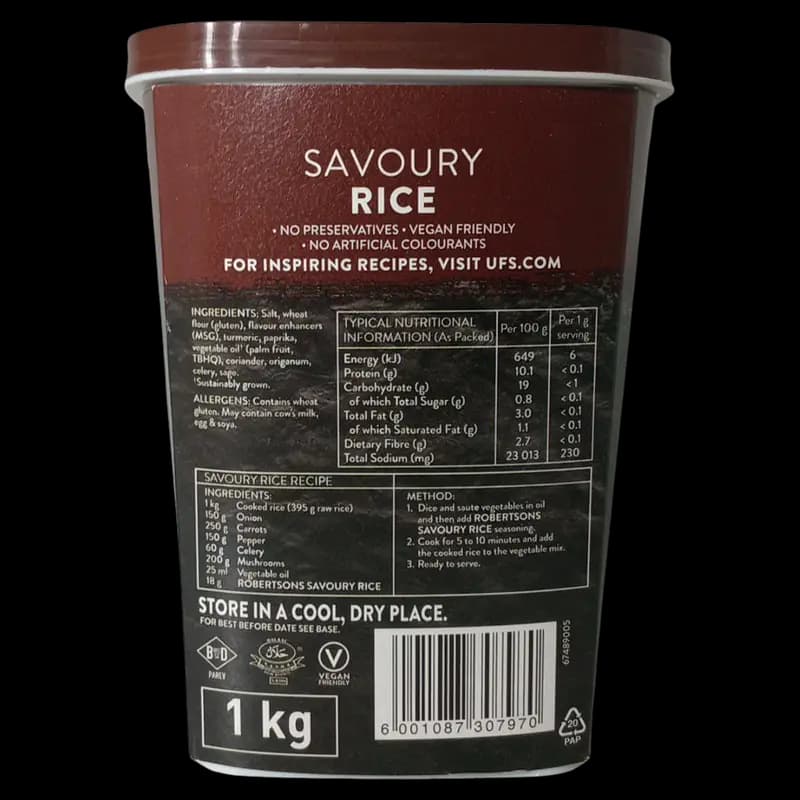 Spice 1kg Savoury Rice x 1 - 6001087307970 (#2)