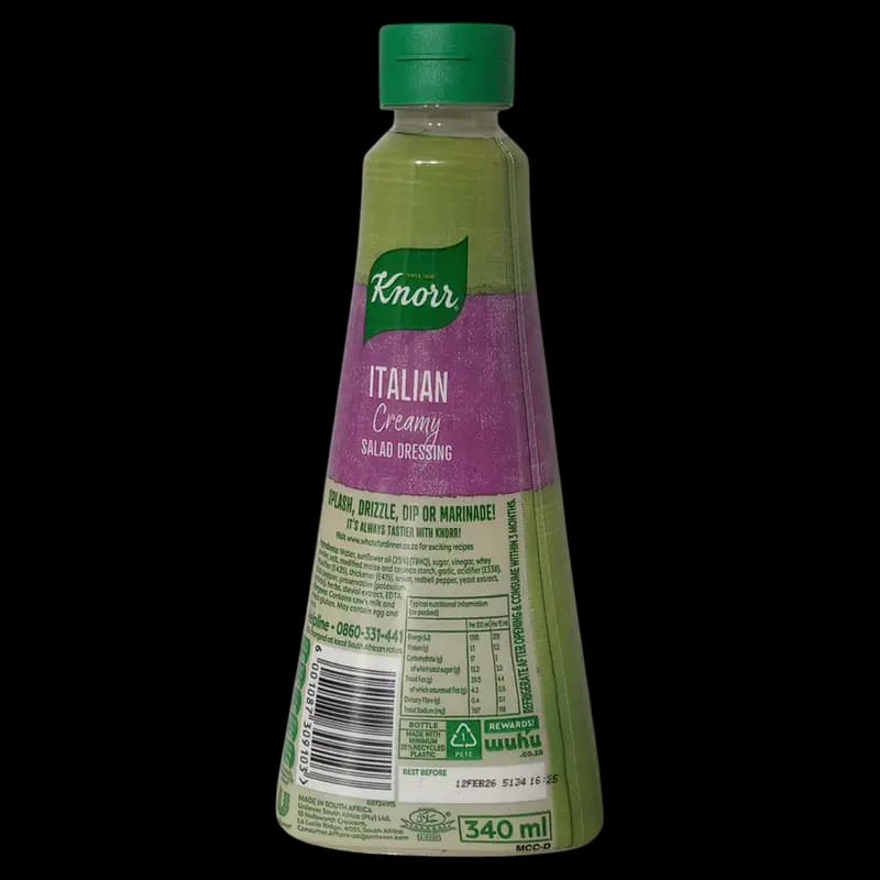 Salad Dressing 340mlCreamy Italia Knorr x 1 - 6001087309103 (#2)