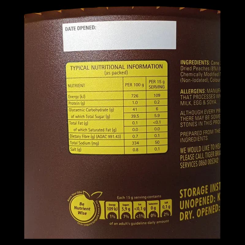 Chutney 3kg Mrs Ball Peach x 1 - 6001087313902 (#2)