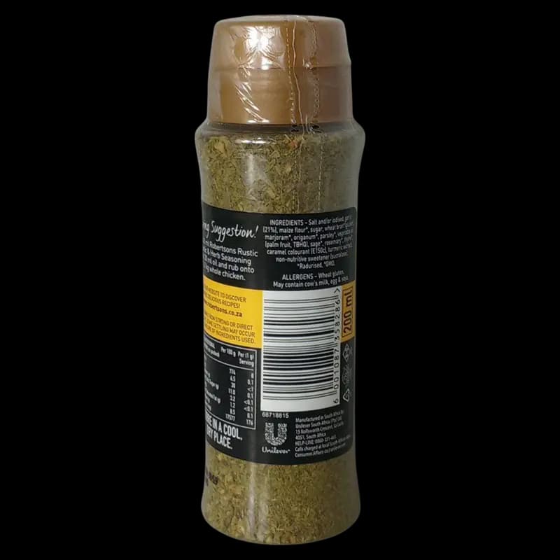 Spice 200ml MB Rustic Garlic&Herb Rob x 1 - 6001087358286 (#2)