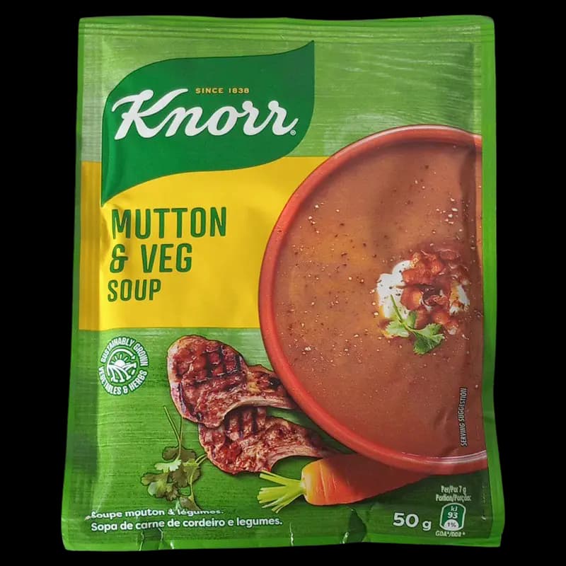 Soup 50g Knorr Mutton&Veg x 1 - 6001087359641 (#1)