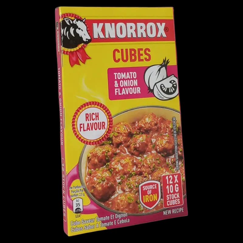 Knorox Cubes Tomato&onion 120g x 1 - 6001087375634 (#1)