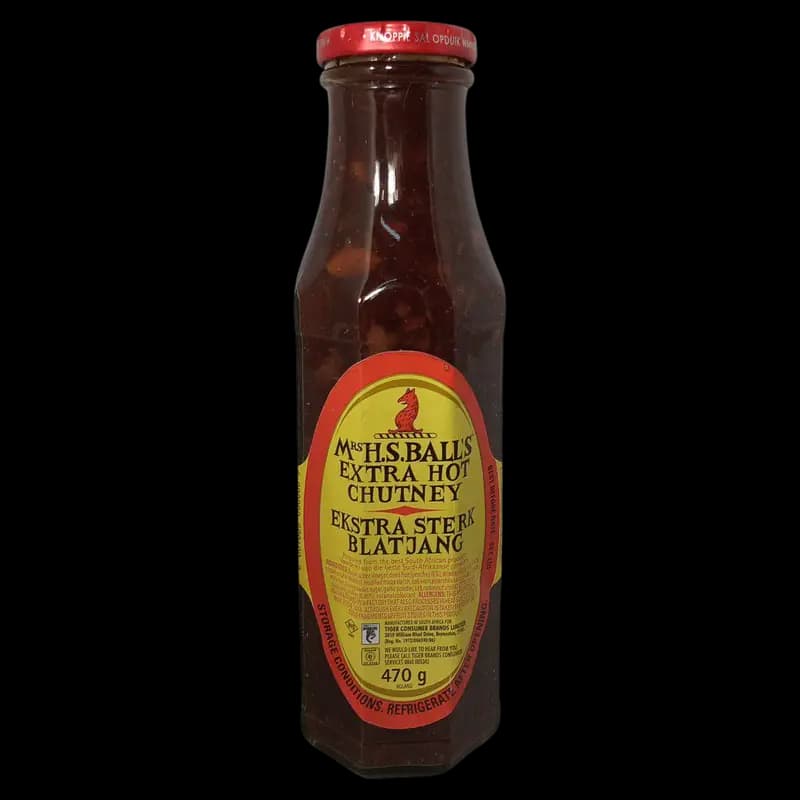 Chutney 470g Mrs Ball Extra Hot x 1 - 6001089000008 (#1)