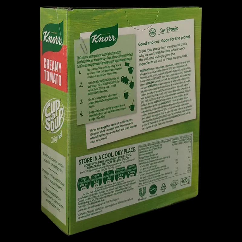 Soup 80g CupaSoup Tomato Knorr x 1 - 6001089025704 (#2)