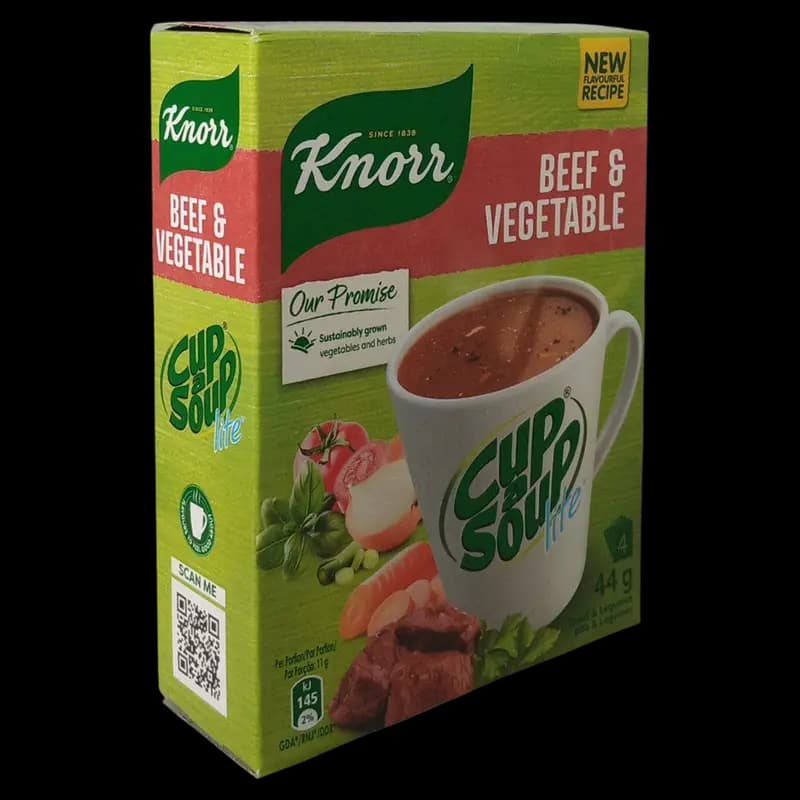 Soup 44g CaSoup Lite Beef&Veg Knorr x 1 - 6001089026633 (#1)