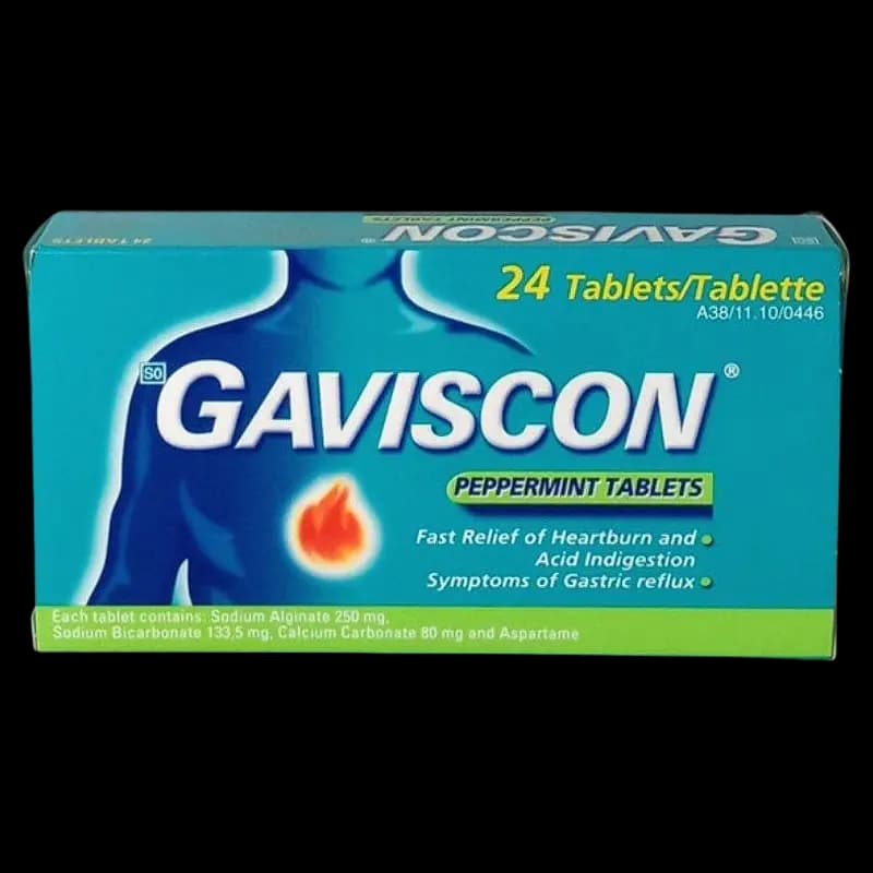 Gaviscon Peppermint 24's x 1 - 6001106123987 (#1)