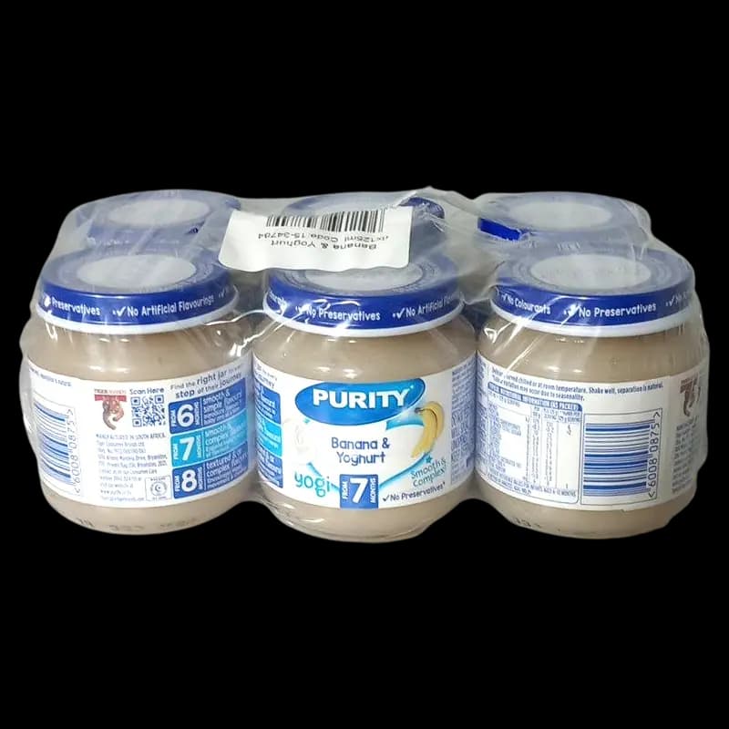 Purity2 125ml Banana Yog x 1 - 6001107347849 (#1)