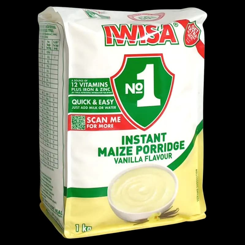 Iwisa Inst Porridge Vanilla 1x1kg - 6001205731076 (#1)