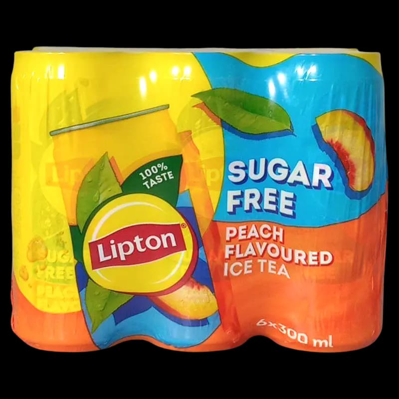 Tea Ice 300ml Peach Sugar Free Lipton x 1 - 6001240239711 (#1)