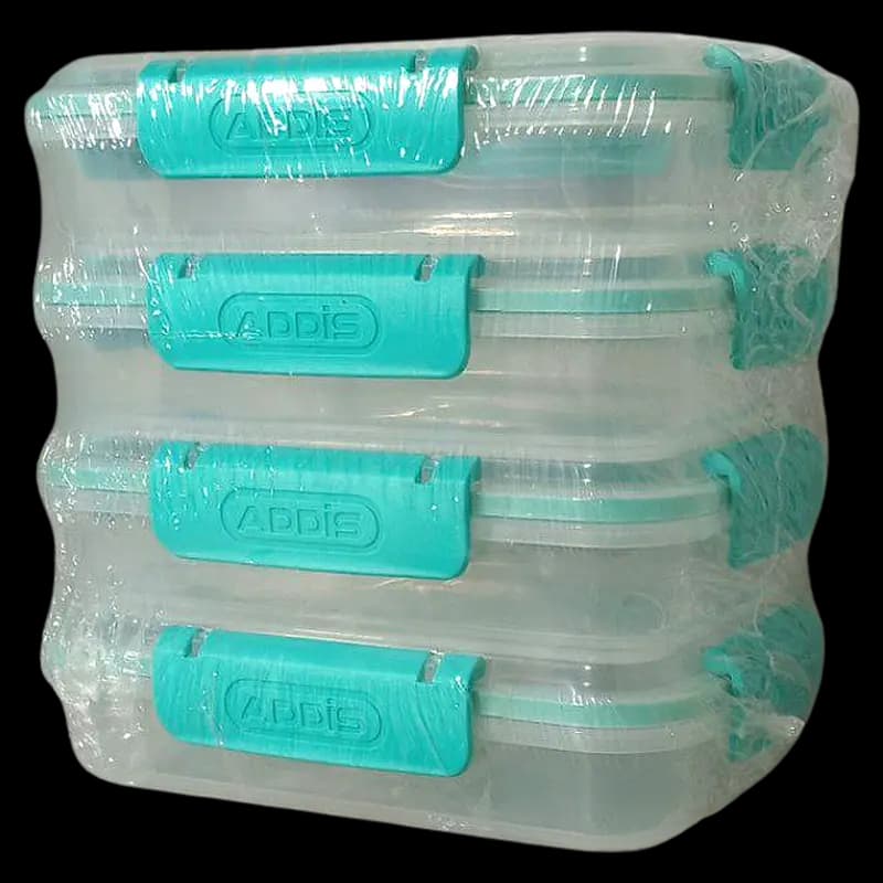 Plastic Clip & Seal 4pc 500ml Addis x 1 - 6001246775756 (#1)