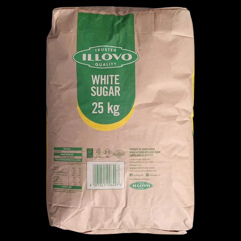 White Refined Sugar Illovo 1x25kg - 6001241006497 (#2)