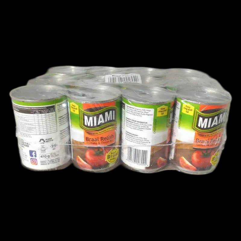 Miami Braai Relish 410g x 1 - 6001317002552 (#1)