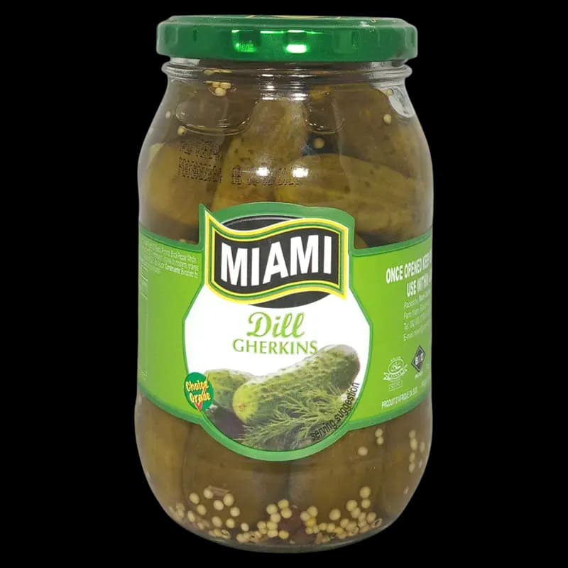 Miami Gherkins 380g Dill x 1 - 6001317008028 (#1)