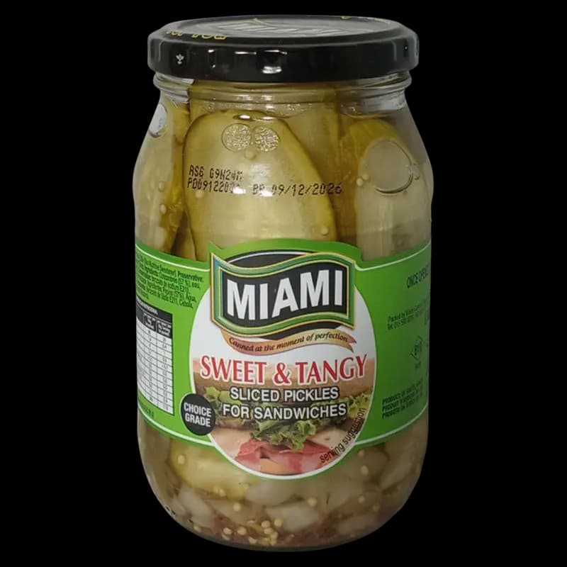 Miami Gherkins Sandwich 380g Sliced x 1 - 6001317008080 (#1)