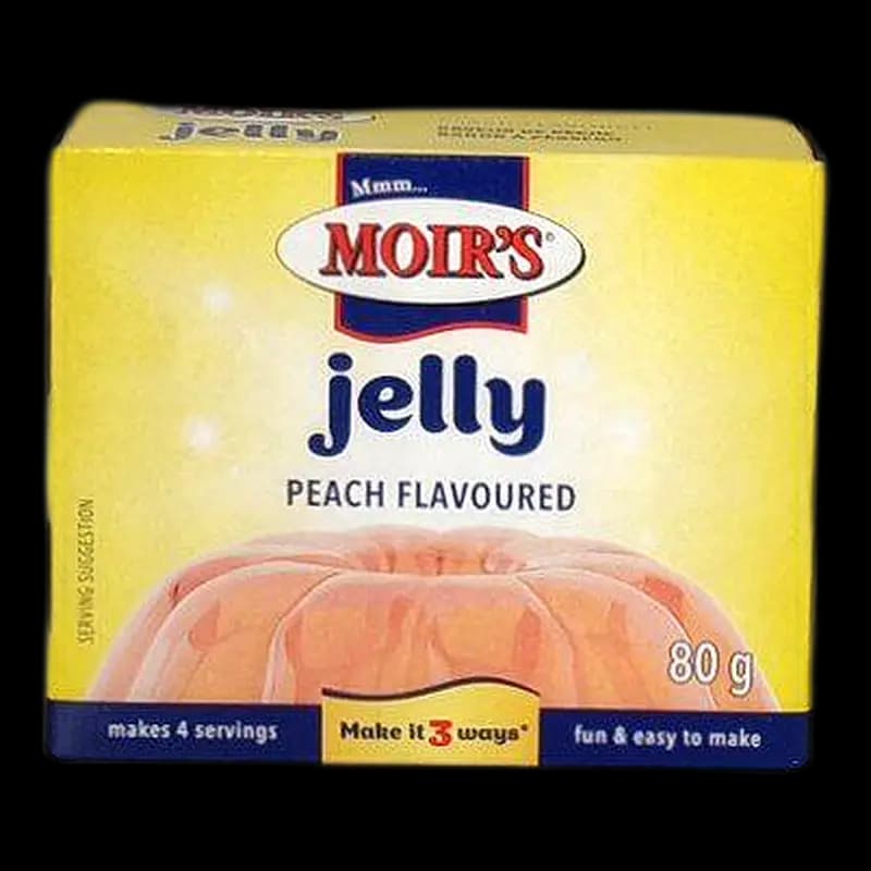 Jelly 80g Moirs Peach x 1 - 6001325010112 (#1)